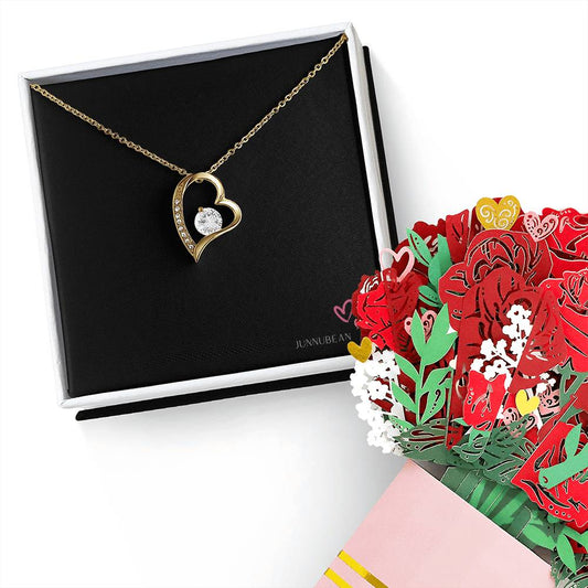 Love Blooms Gift Set with the Forever Love Necklace